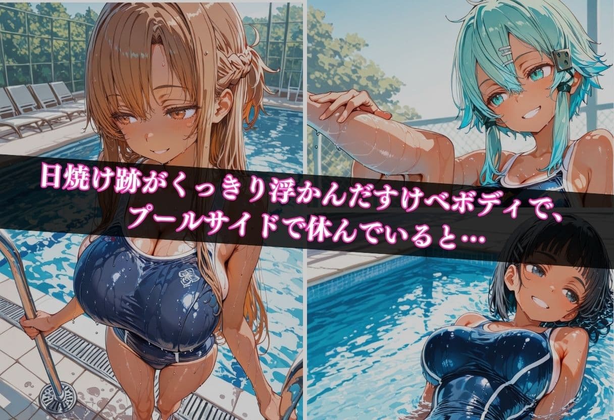 日焼けスク水女子校生調教記録 〜大嫌いな先生に孕まされる〜Vol.3 サンプル3