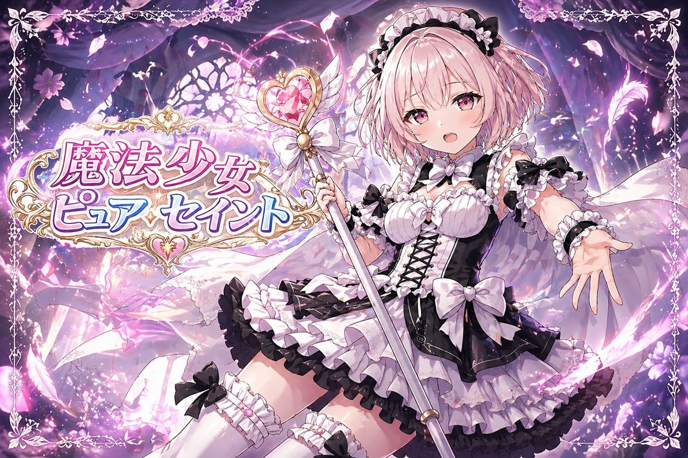 魔法少女ピュアセイントVS触手怪人 サンプル4