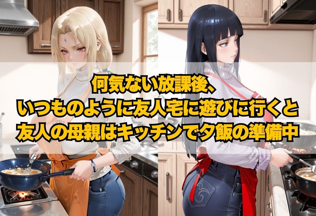 友達の母親と禁断の筆おろし 〜優しい熟女ママに童貞を優しく搾り取られた〜 サンプル2