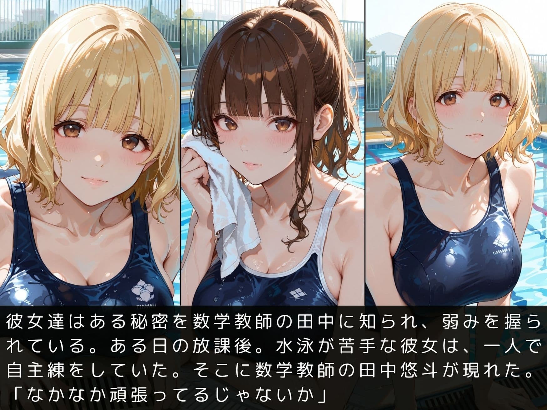 放課後の性指導〜禁断の記録〜プール編 Vol.2 サンプル4