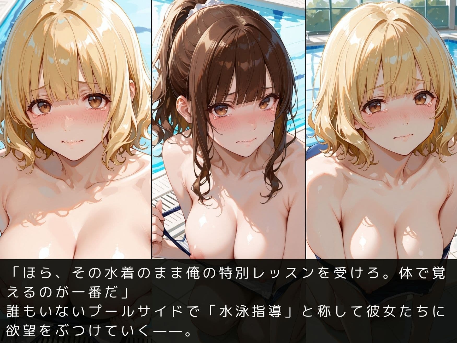放課後の性指導〜禁断の記録〜プール編 Vol.2 サンプル6