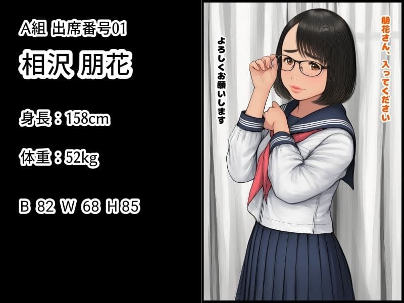 早田夏鈴のじっくり身体検査 A組01-03 サンプル2