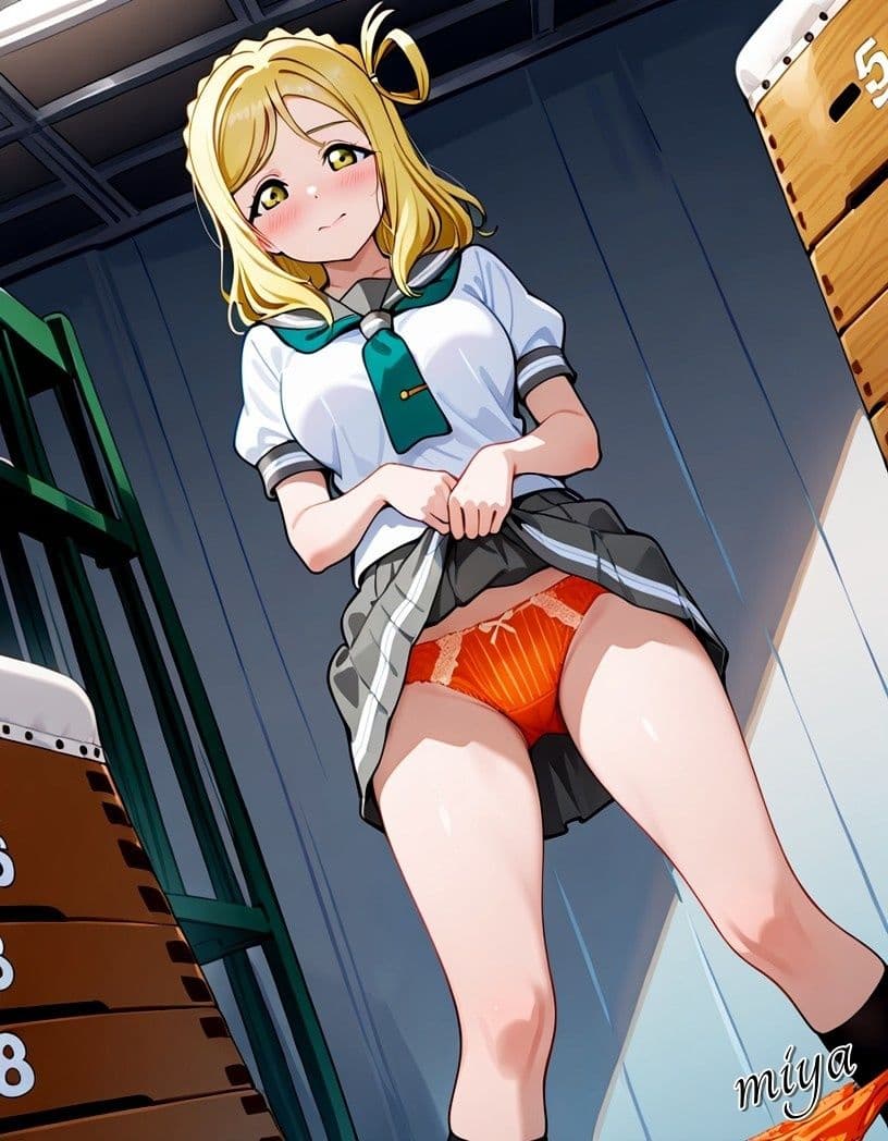 小原鞠◯ パンチラ・下着姿集 vol.1 サンプル1
