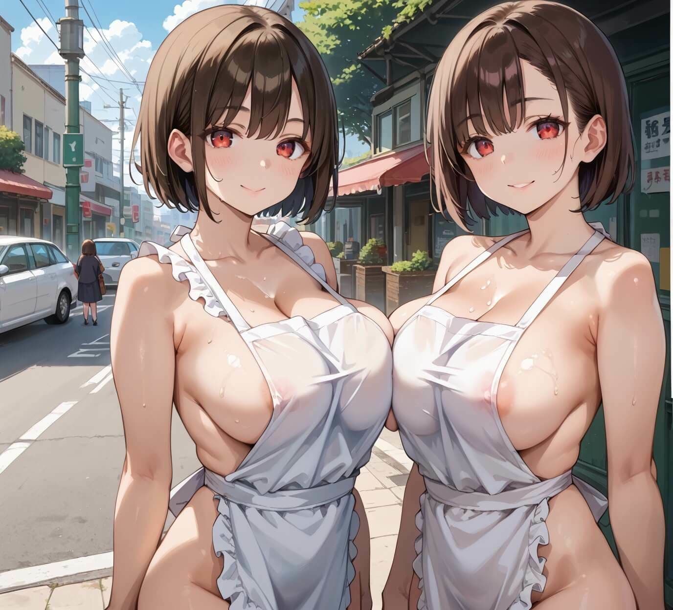 どエロ裸エプロン美女に、我慢できない ★★430枚★★ サンプル3