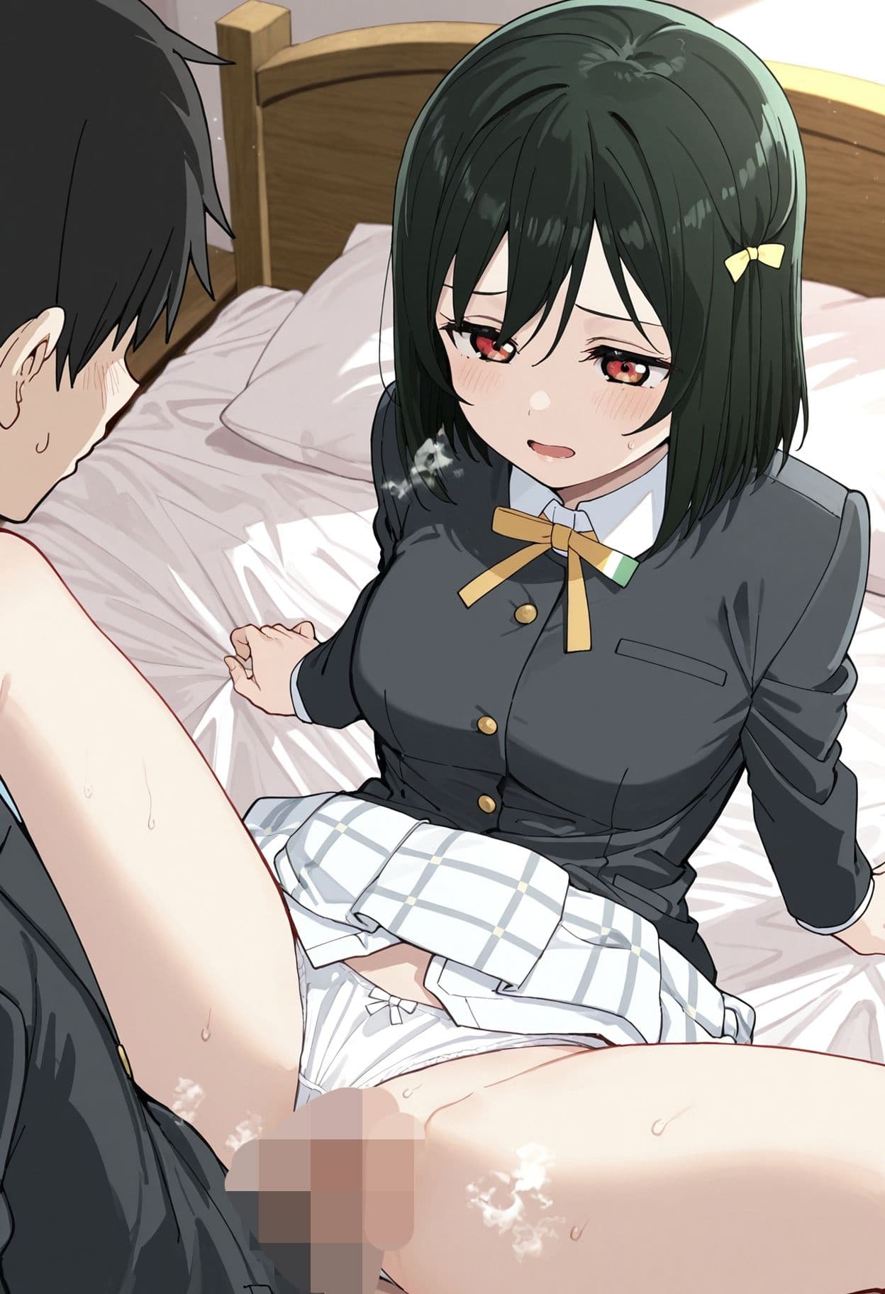 ラブライ◯！ 三◯栞子 エロCG集 サンプル4