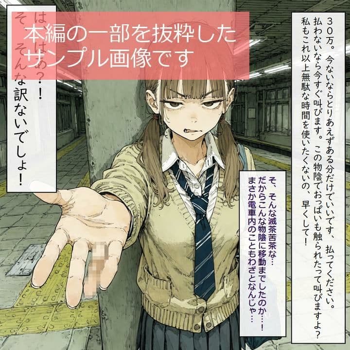 痴●冤罪を狙う舐めた女の弱みを握って大逆転わからせセックス！【ストーリー1万文字超え】 サンプル8