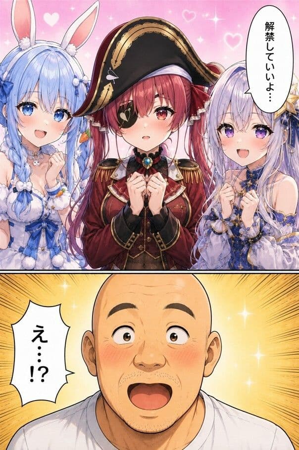 【セリフ擬音500P】推しのVの中出し解禁日〜ネリッサ・レイヴンク〇フト  天音こ〇た  夜空メ〇  潤羽る〇あ  友〇A〜 サンプル1