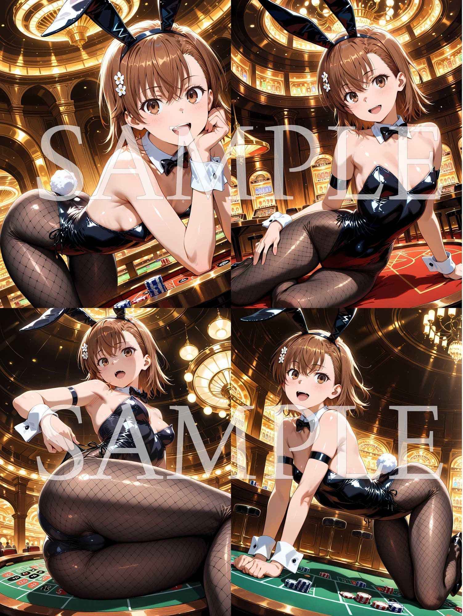 絶倫オジサンがバニーガールを食い荒らしまくって無責任膣内出し！ 御〇 美〇 編 サンプル1