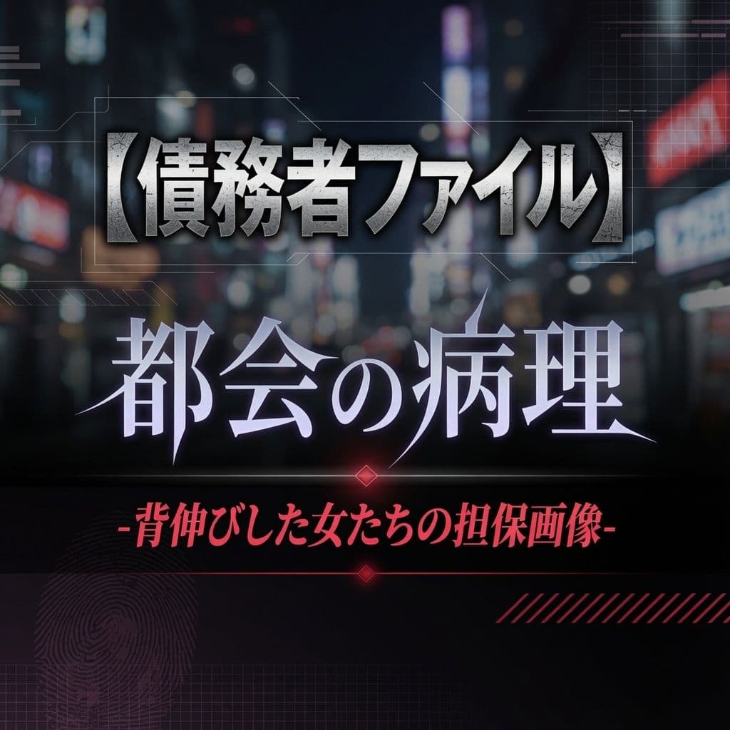 女たちの担保画像-【債務者ファイル】都会の病理 サンプル1