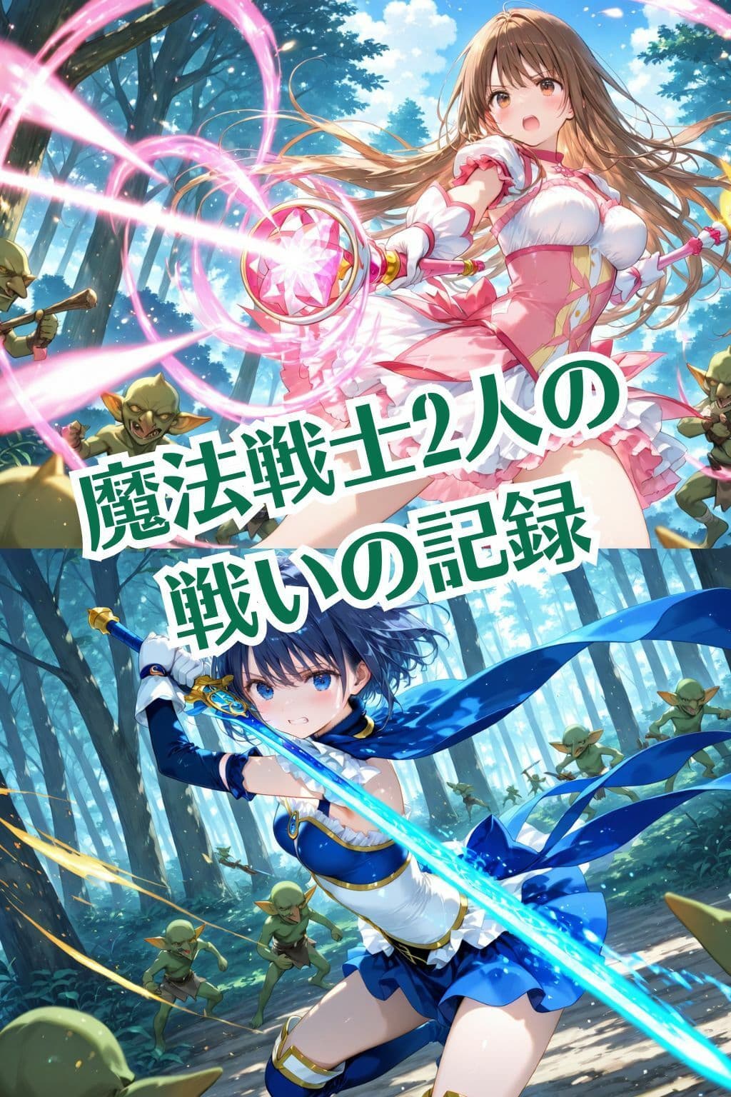 魔法戦士えりな＆せりか vol.4 ゾンビとゴブリンの餌食 編 サンプル1