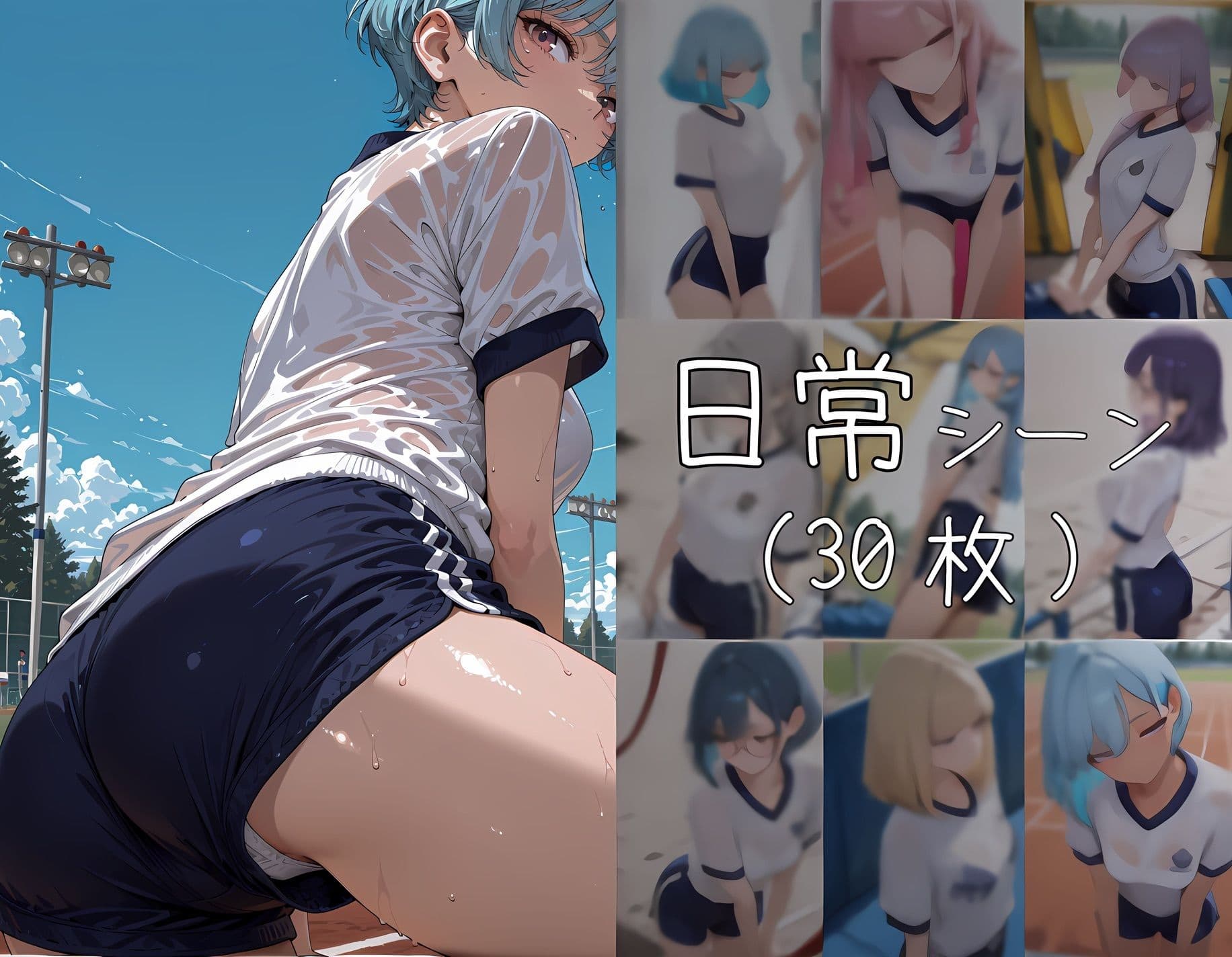 おじさん教員に種付けされる体育祭 サンプル3