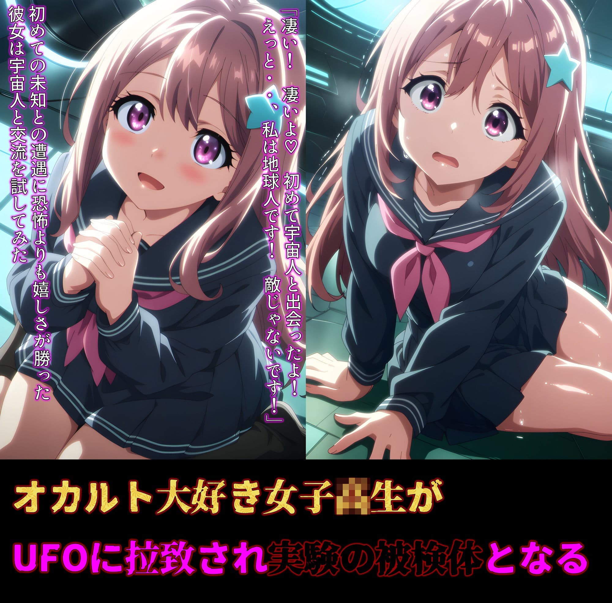 絶頂地獄のUFO拉致事件 --人体実験でエイリアンの苗床となる女子校生-- サンプル1
