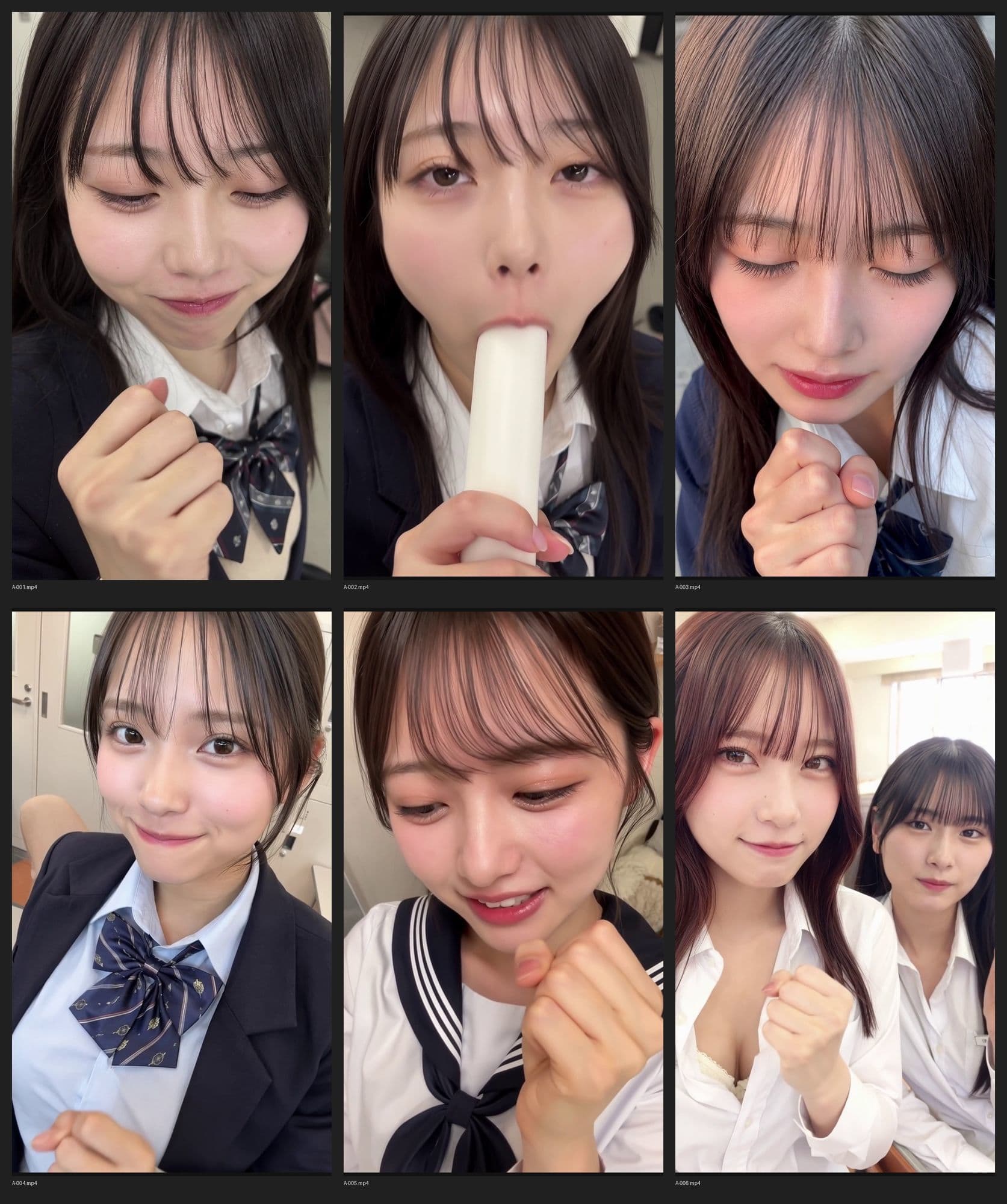 ［30秒］ 何といってもどうしても可愛いJ○にシコられたい！2  疑似手コキ・疑似フェラなど  各動画30秒以上. サンプル5