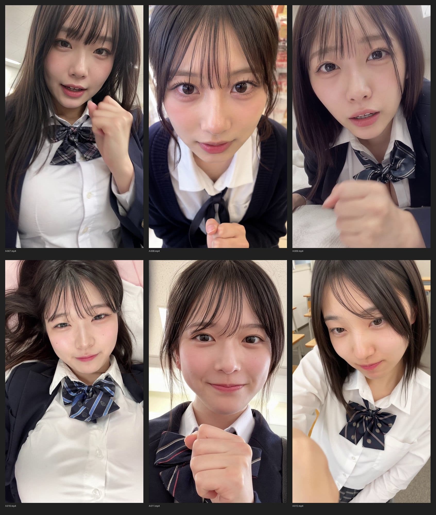 ［30秒］ 何といってもどうしても可愛いJ○にシコられたい！2  疑似手コキ・疑似フェラなど  各動画30秒以上. サンプル6