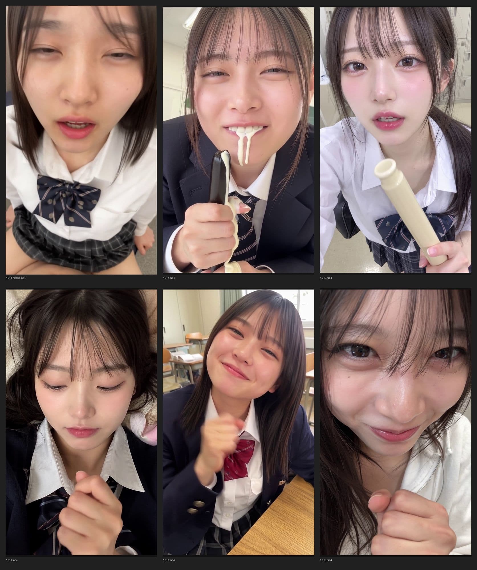 ［30秒］ 何といってもどうしても可愛いJ○にシコられたい！2  疑似手コキ・疑似フェラなど  各動画30秒以上. サンプル7