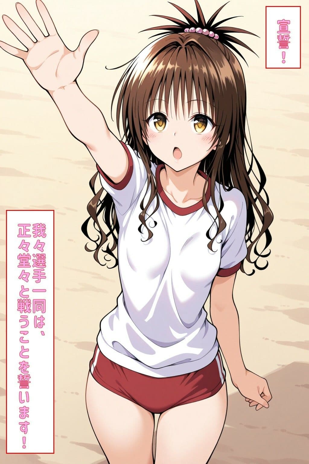 宣誓！我々選手一同は、正々堂々と戦うことを誓います！（とらぶる） 1 サンプル3