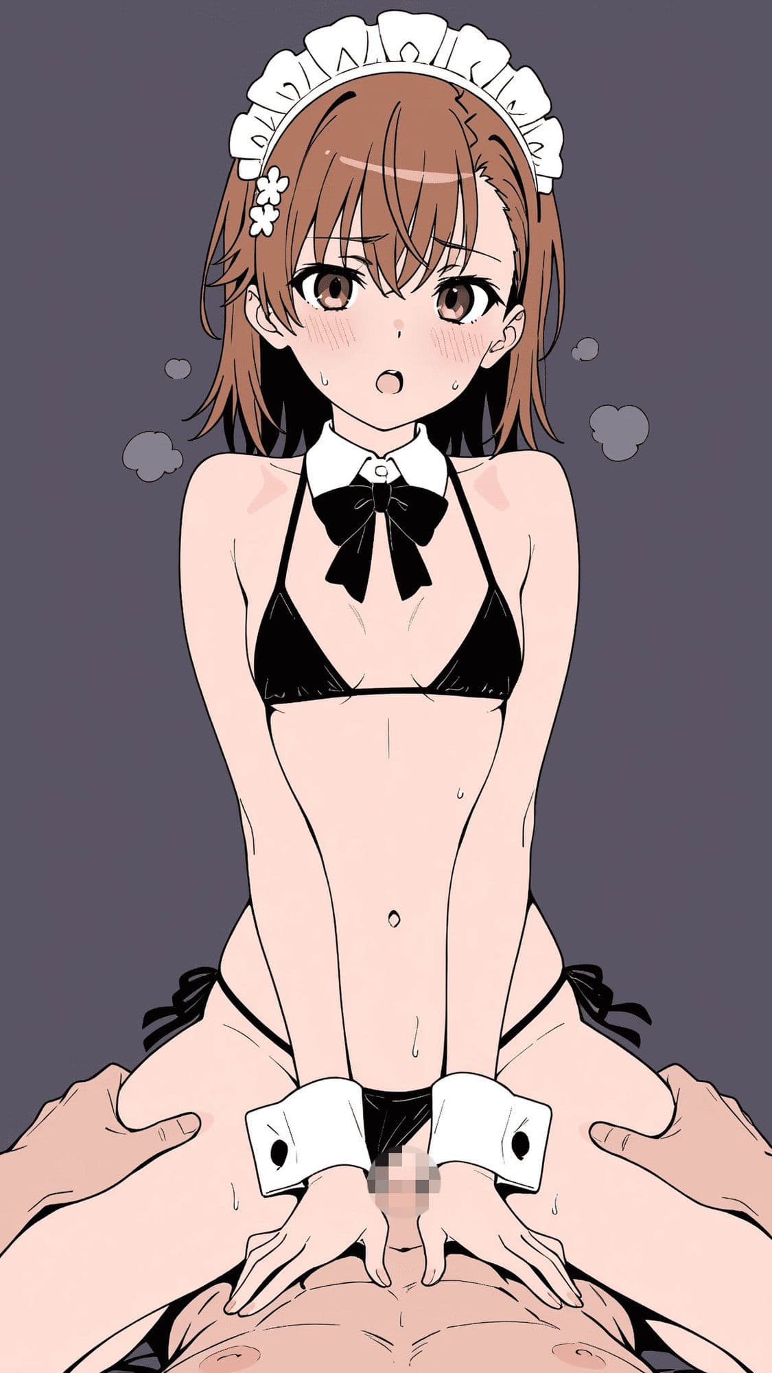 半ズボンのお姉ちゃん■メイド・サンタ服 サンプル5