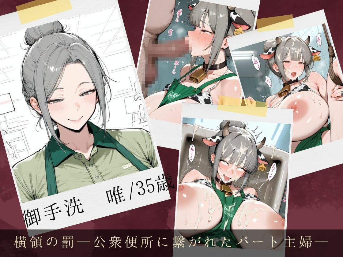 服従ぶっかけ家畜化便器〜弱みを握られたパート妻たちが白濁のペットに堕ちるまで〜 サンプル4