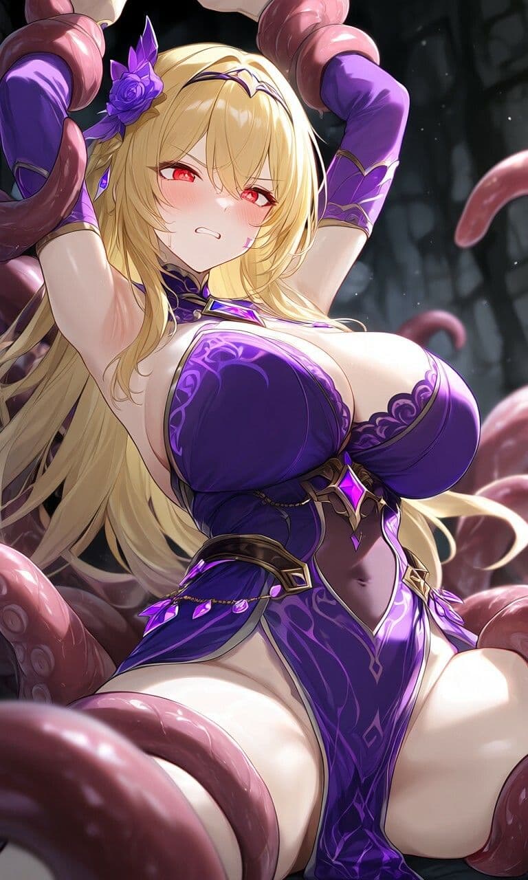 触手敗北〜ソイツには誰も抗えない・魔法少女完全メス堕ちまで〜 サンプル7
