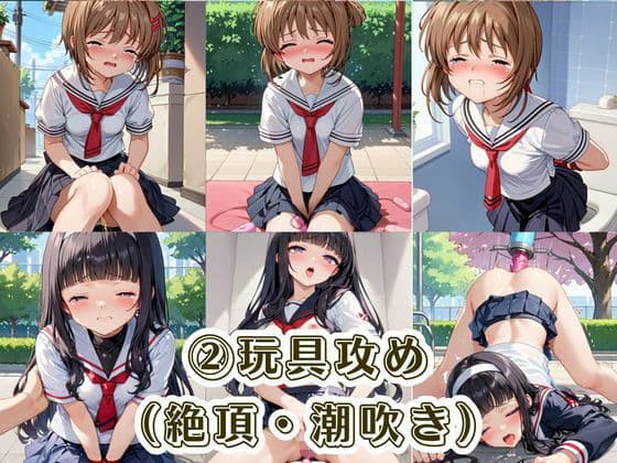 肉便器化運動法律が施行された世界！〜木○本桜＆大○寺知世編〜 サンプル4