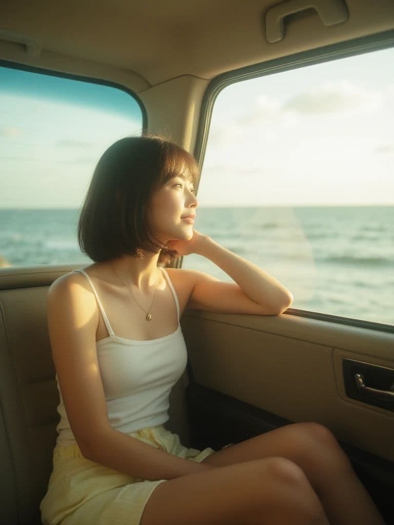 AI美女写真集 真夏の思い出 サンプル1