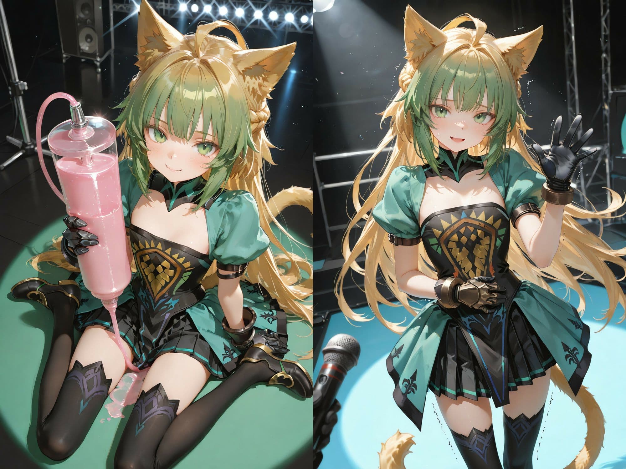 このあと英霊アイドルは全員漏らした 〜浣腸我慢ライブ×アナルセックス〜（口から逆流あり） サンプル1