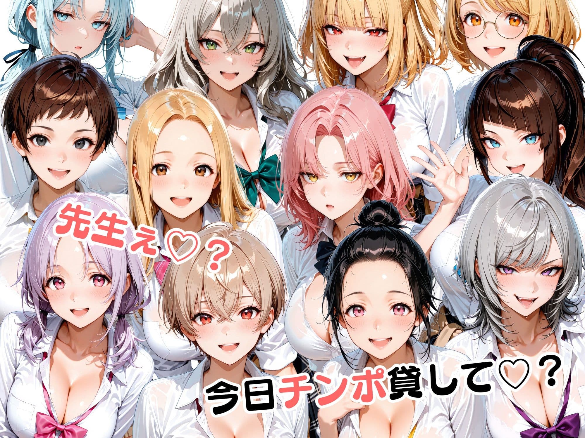 12人の生意気なギャル生徒に都合のいいチンポとして扱われる日々 サンプル10