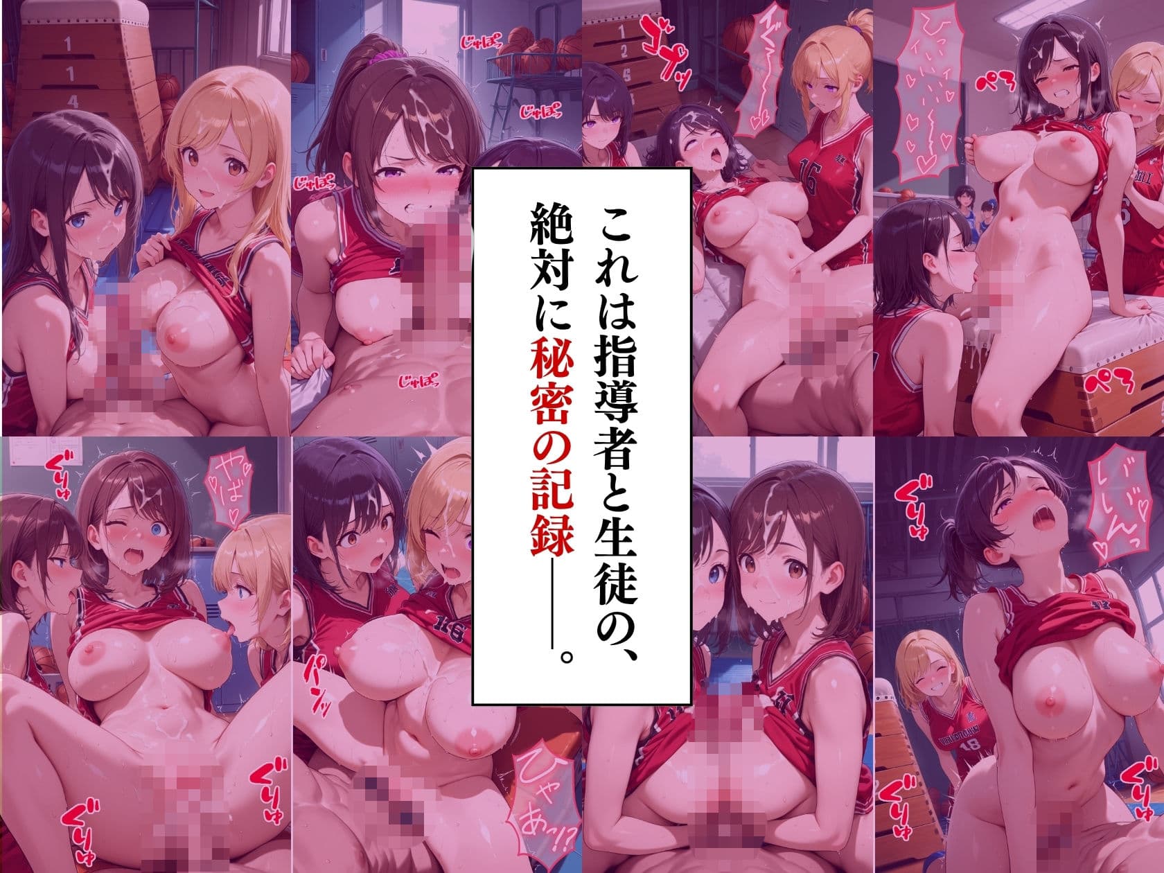 女子校生性調教 顧問に堕ちるバスケ部員 サンプル9