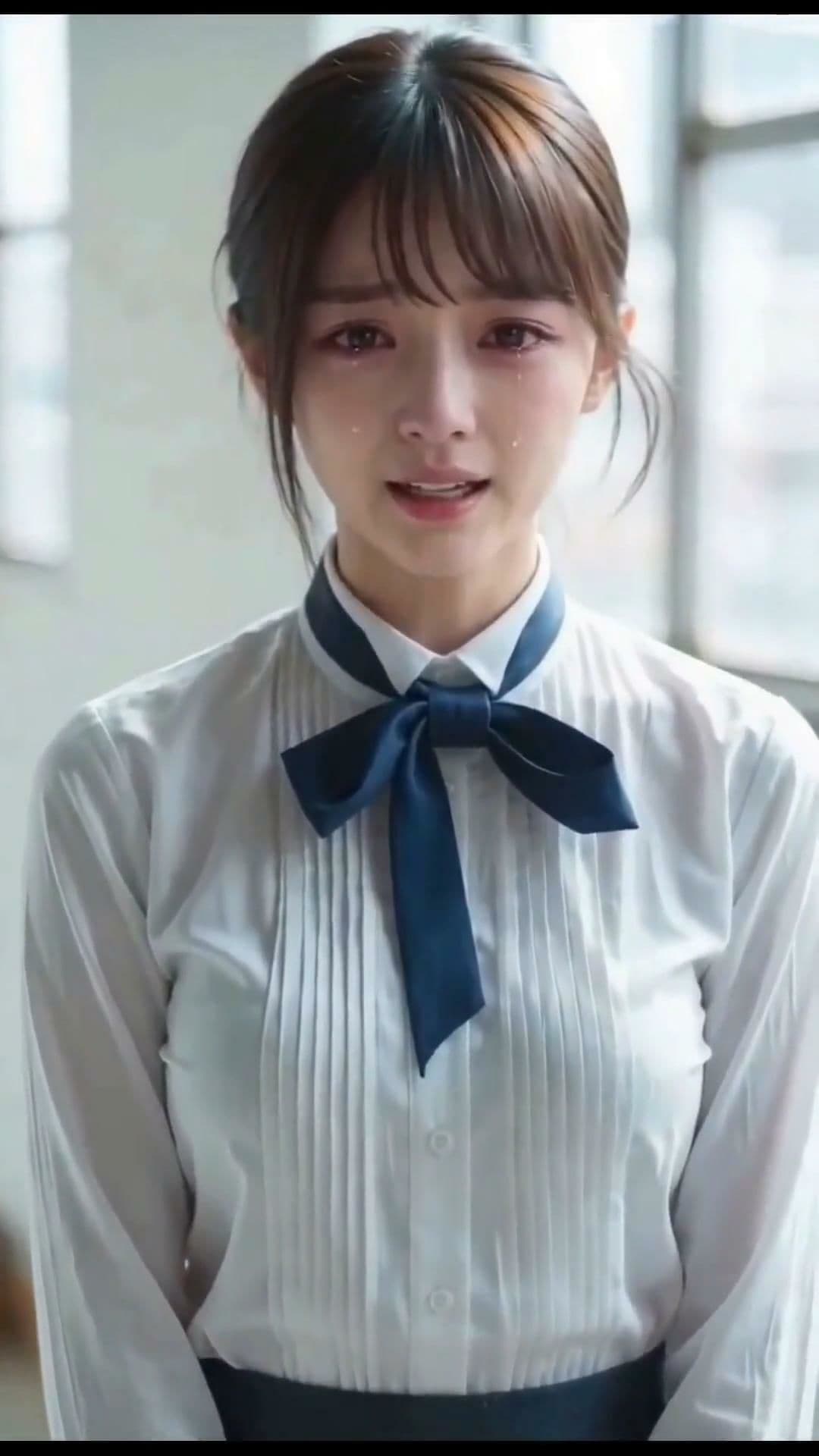 実写系!女子校生にしゃぶらせて顔射する動画 サンプル2