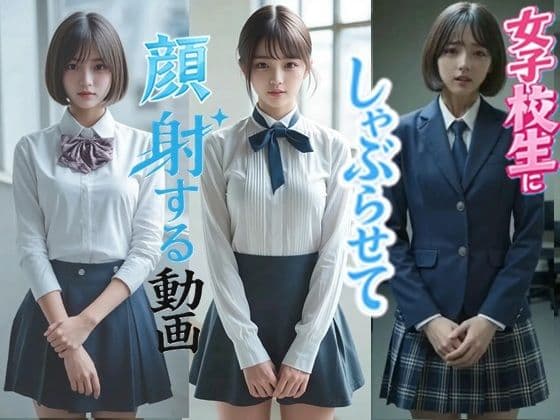 実写系！女子校生にしゃぶらせて顔射する動画