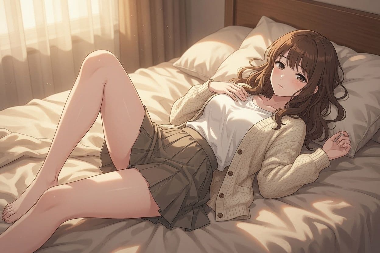 挨拶がディープキスの世界【女の子静止画＋キス動画】 サンプル2