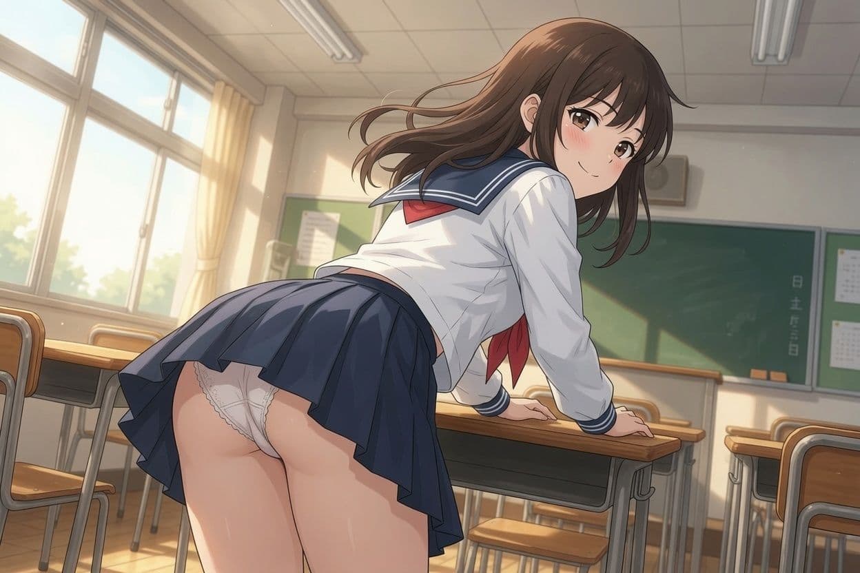 挨拶がディープキスの世界【女の子静止画＋キス動画】 サンプル4