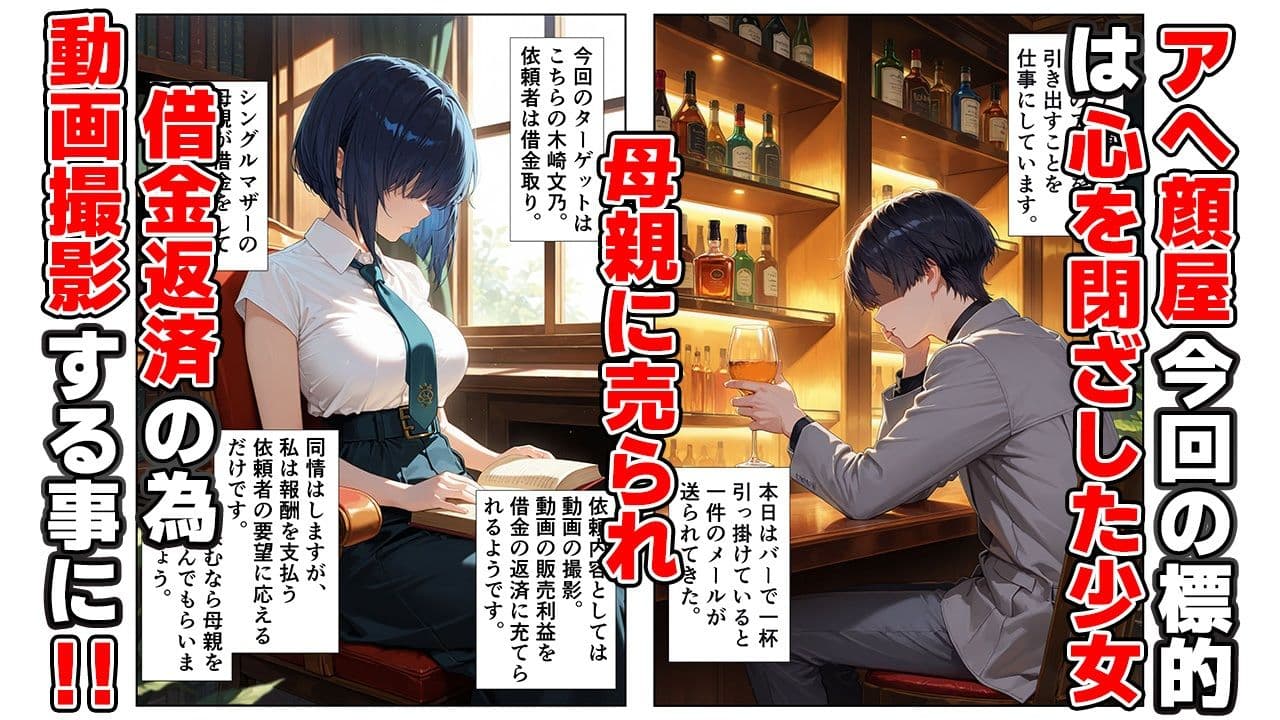 アヘガオヤ vol.3薄幸文学少女 サンプル1