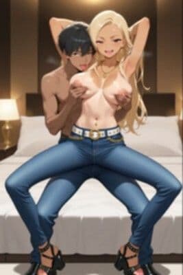 ★SEX有★【裸ジーンズ女子13】今夜は金髪ギャルとヤりまくり！！ サンプル5