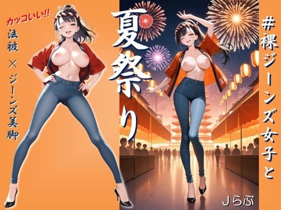 ★SEX有★【裸ジーンズ女子14】裸ジーンズ女子と夏祭り