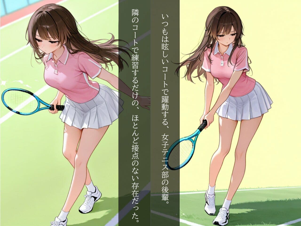 テニス部のドS後輩にいやらしい視線を見抜かれ、毎日練習後に居残り調教される話 サンプル1