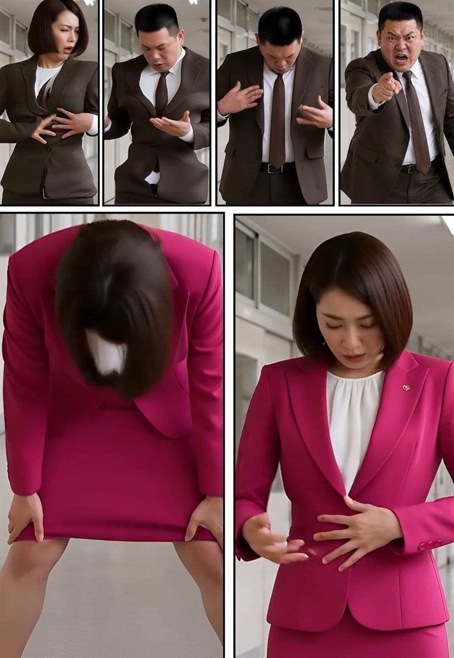 【画集】「性転換学園  触るだけで性別逆転！？」制作秘話 サンプル3
