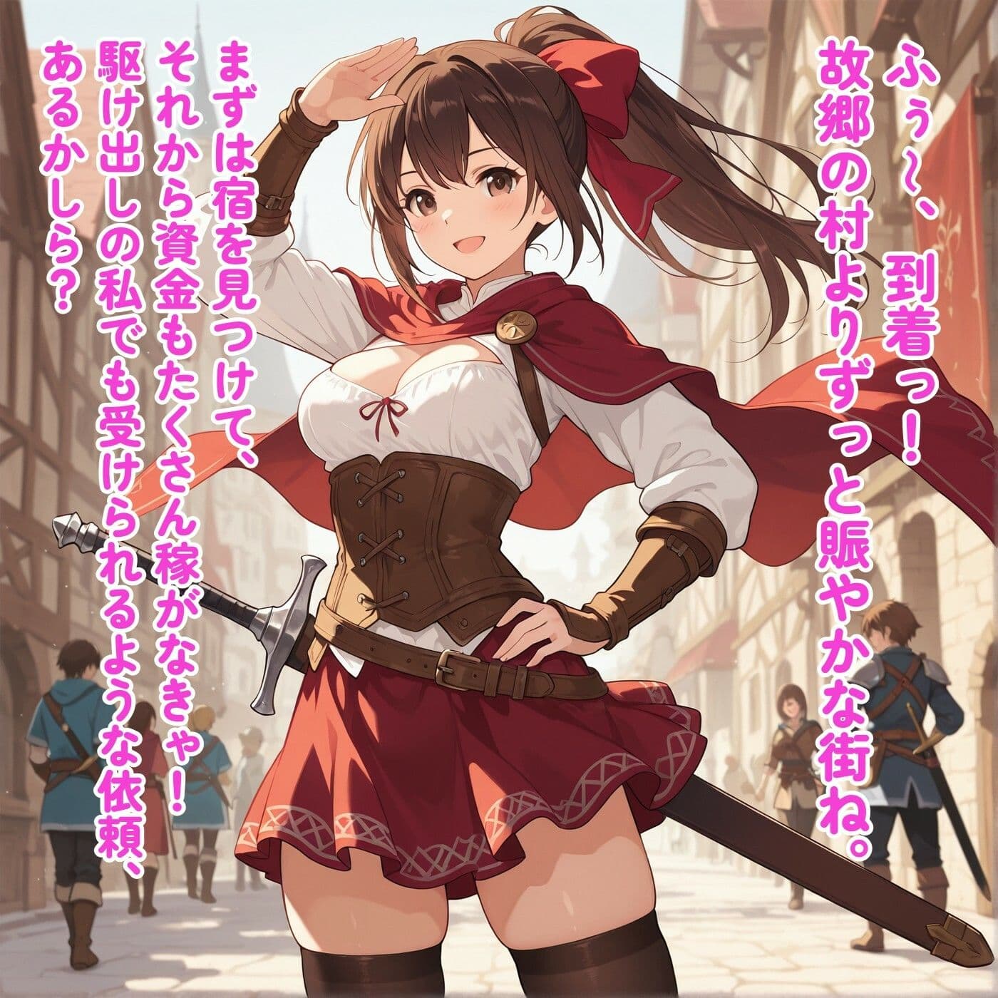 駆け出し冒険者のドキドキ初任務 サンプル1