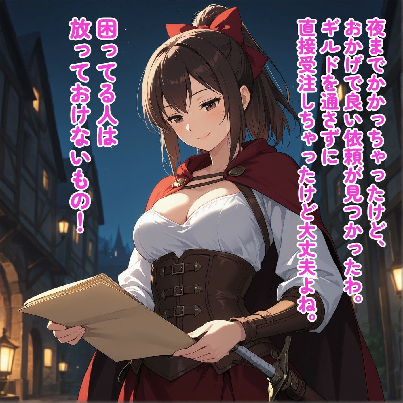 駆け出し冒険者のドキドキ初任務 サンプル2