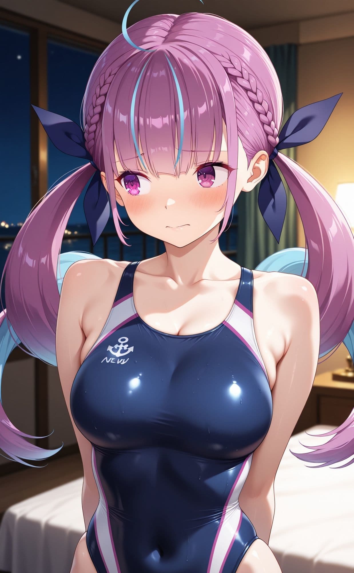 競泳水着部 湊あ◯あ編 サンプル1