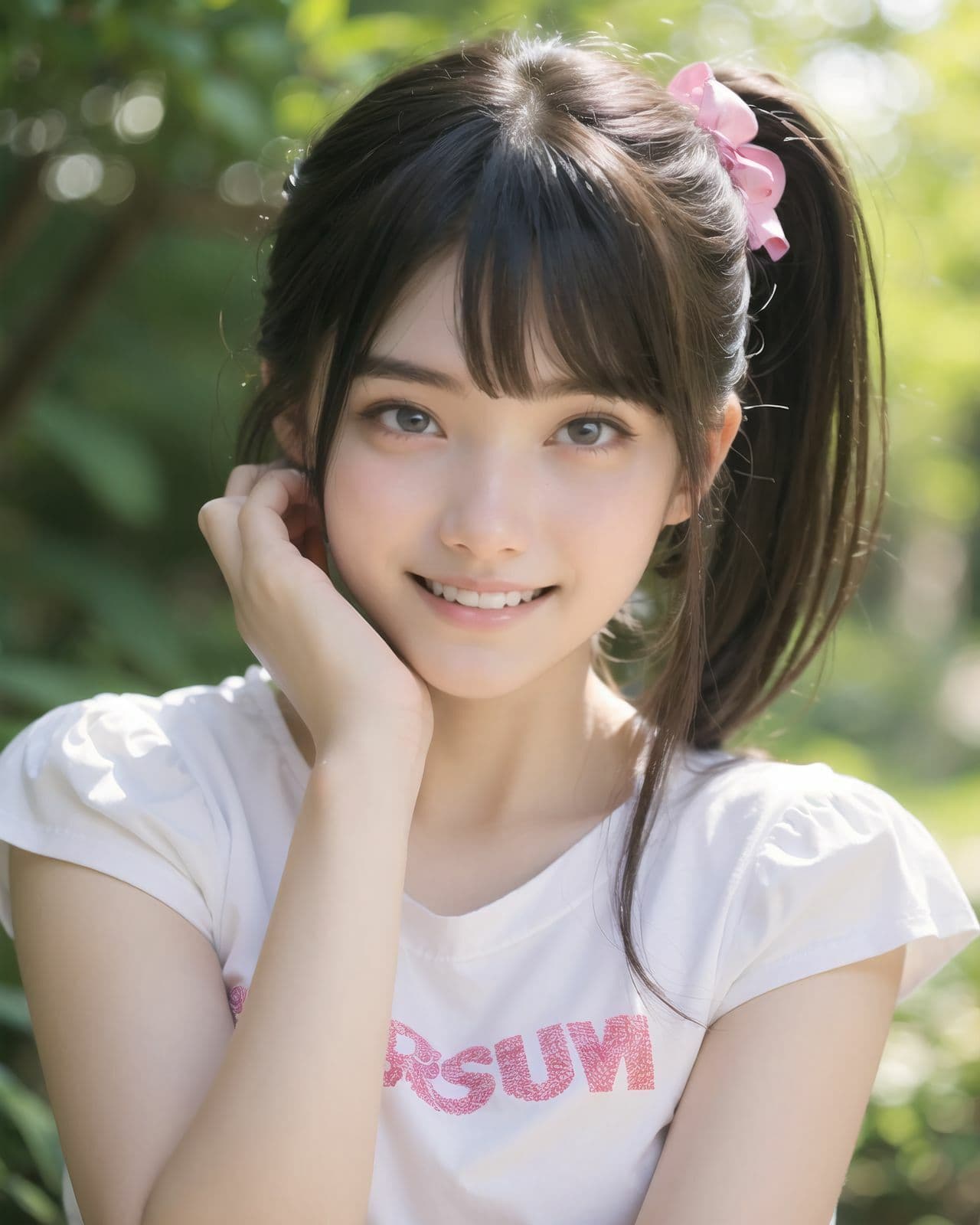 AI美少女写真集 素顔の RUNA - （2） 〜光に揺れる透明な笑顔〜 サンプル3