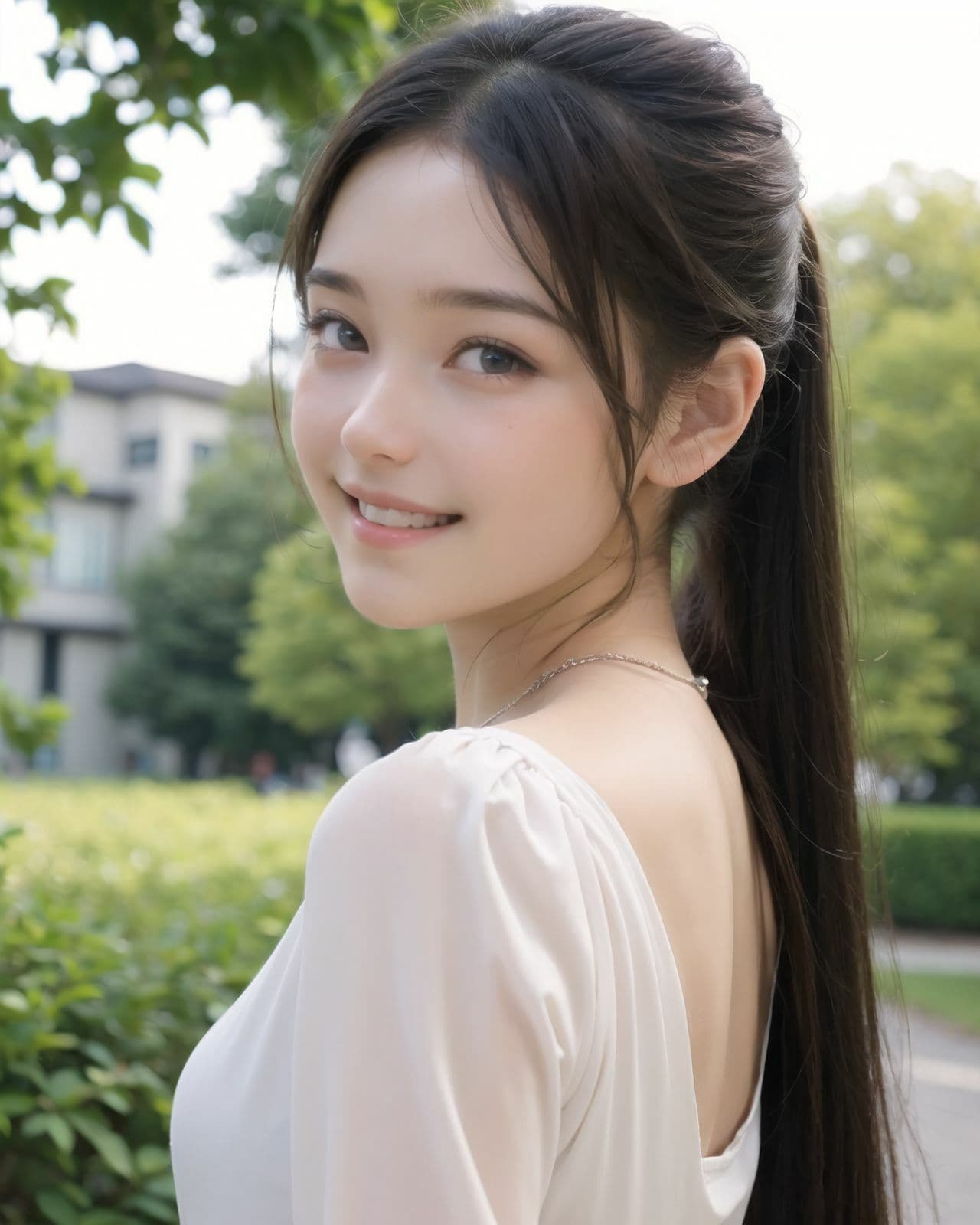 AI美少女写真集 素顔の RUNA - （2） 〜光に揺れる透明な笑顔〜 サンプル4