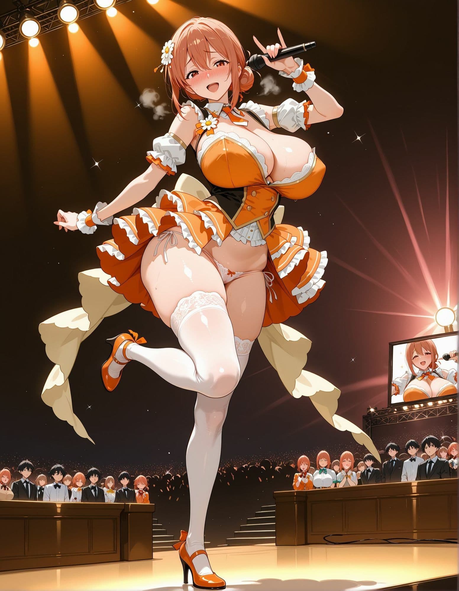ガハママがストリップショーに出演するCG集 サンプル8