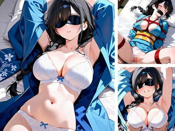 色気のある巨乳な着物美人が快楽堕ち サンプル4