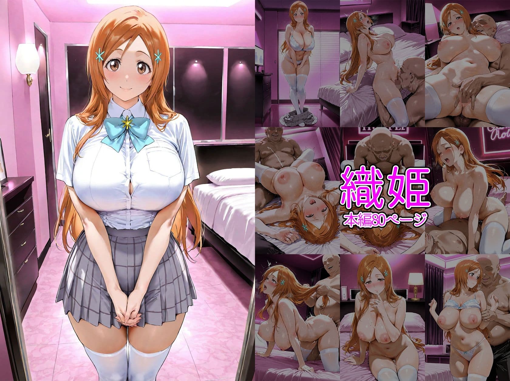 【総集編】 淫夢学園 〜BL〇ACH JKイメクラ〜 サンプル2
