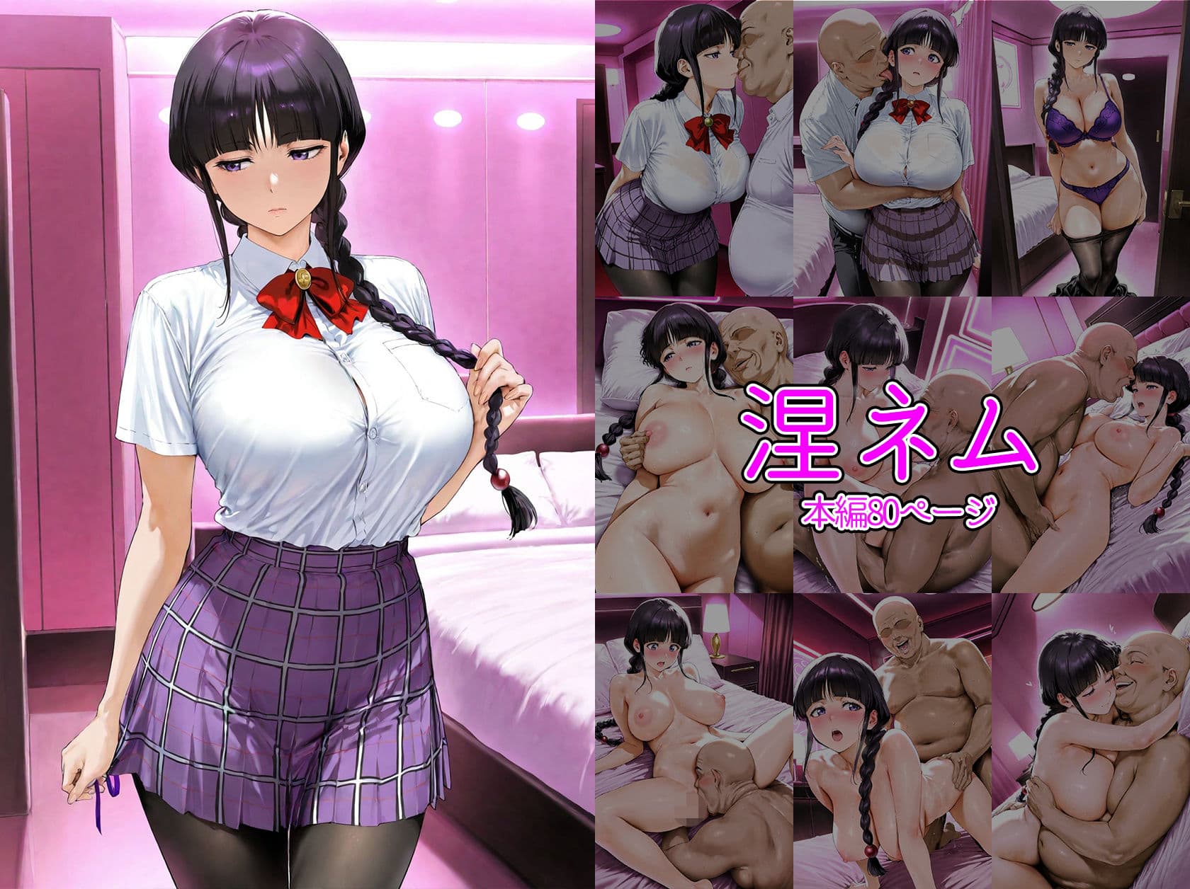 【総集編】 淫夢学園 〜BL〇ACH JKイメクラ〜 サンプル5