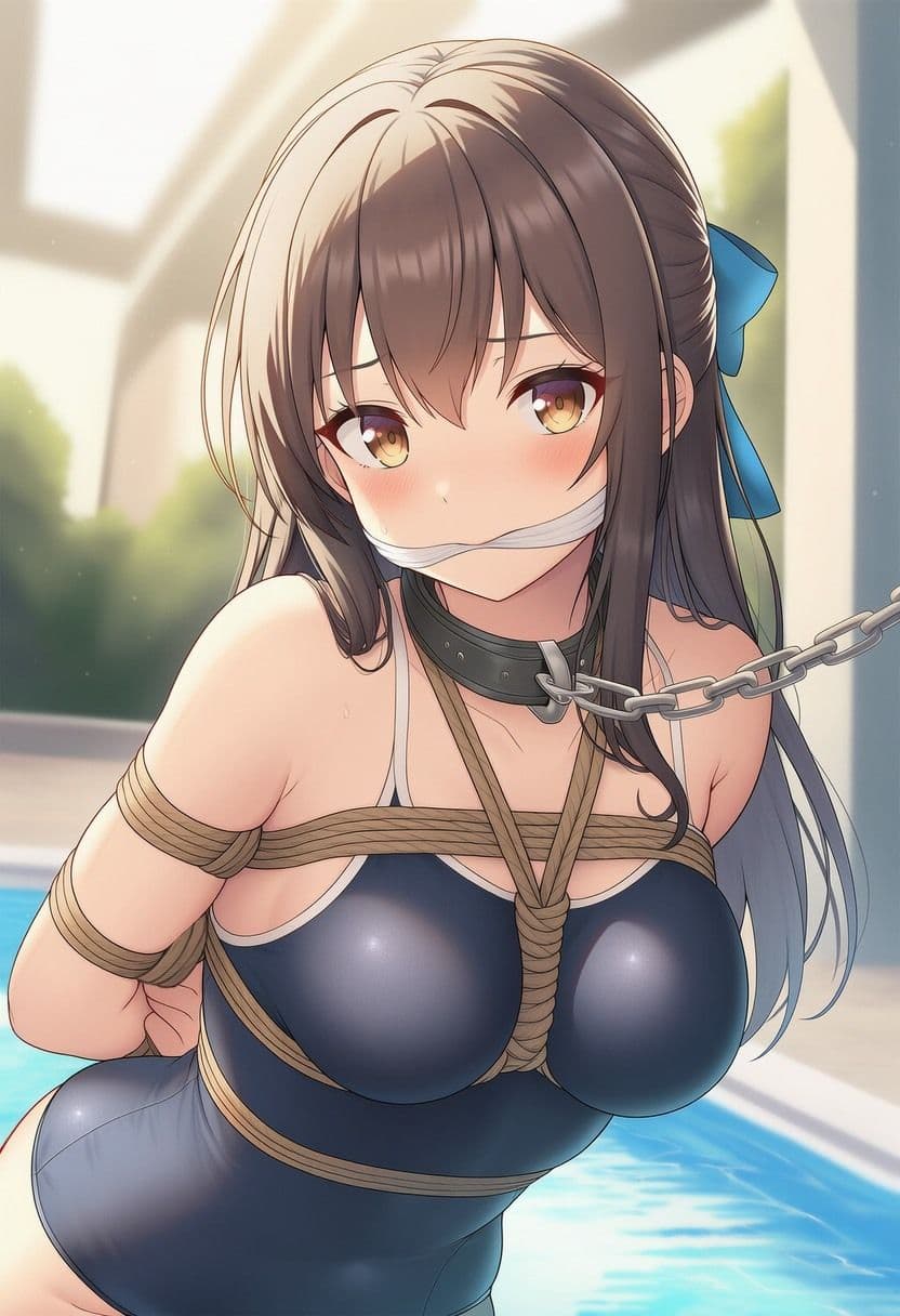 【音声付き】緊縛された女の子動画集 〜首輪編2〜 サンプル2