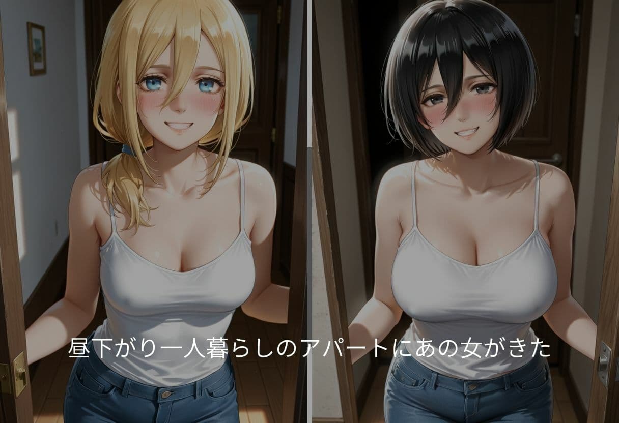 ミカサ  ヒストリアの吹き出す母乳 サンプル2