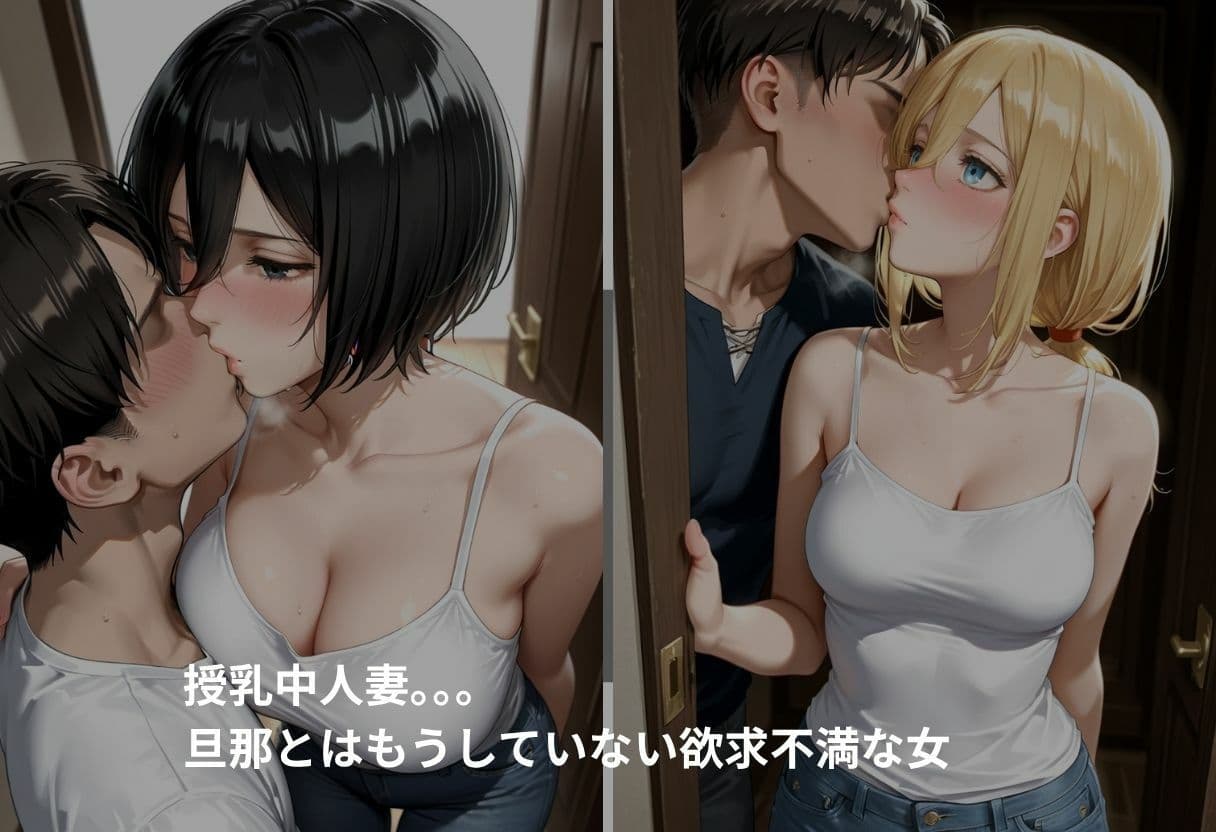 ミカサ  ヒストリアの吹き出す母乳 サンプル3