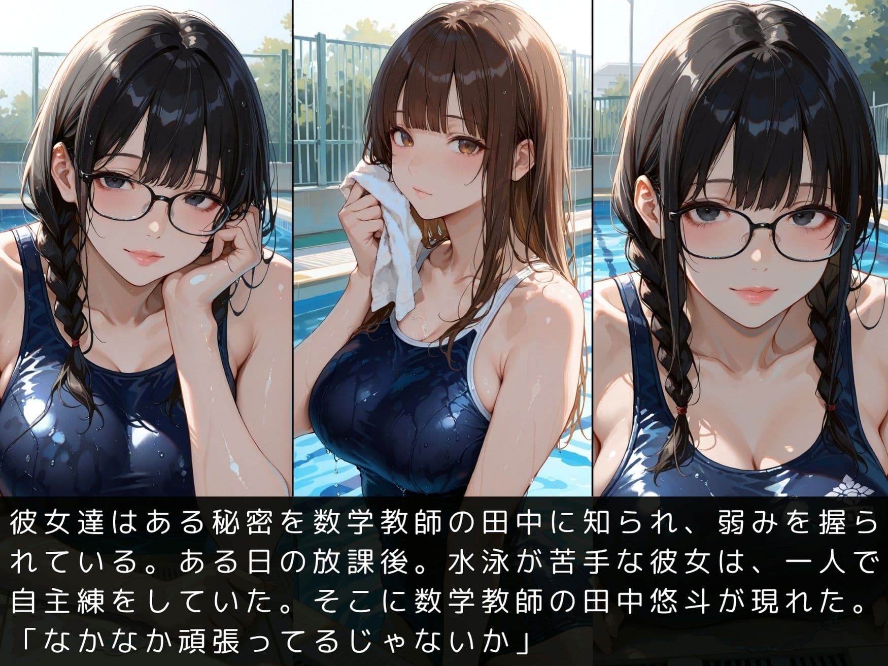 放課後の性指導〜禁断の記録〜プール編 Vol.3 サンプル4